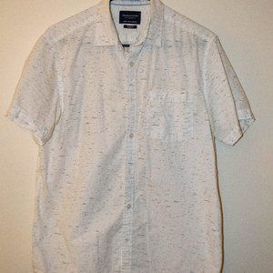 Denim & Flower Short Sleeve Button Down